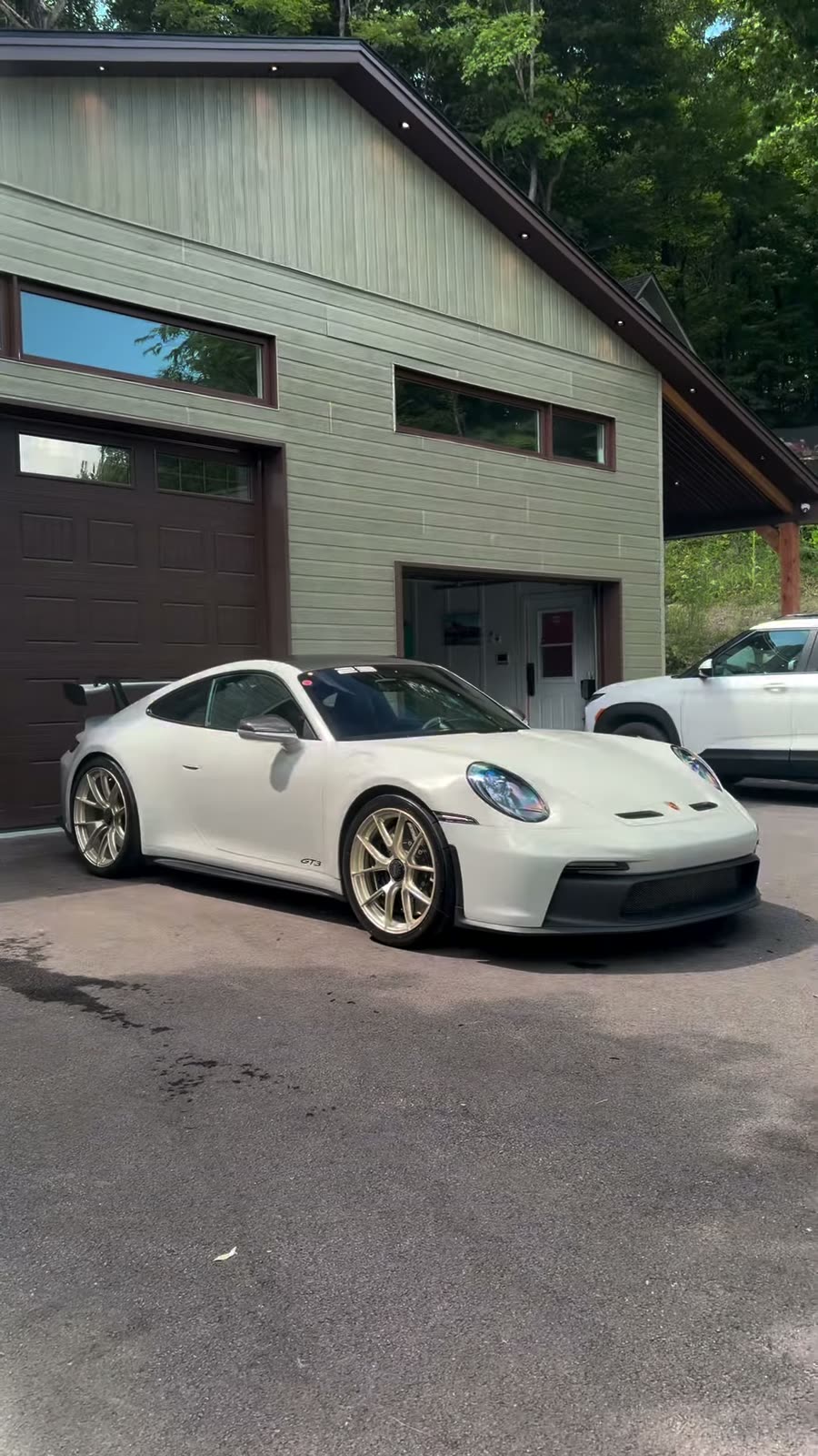 Porsche 911 GT3 blanche